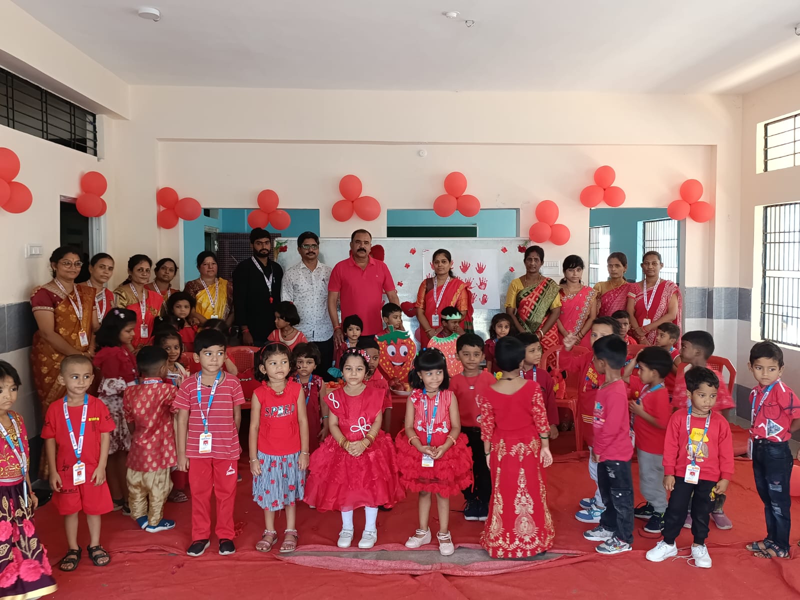 Red Color Day Celebration